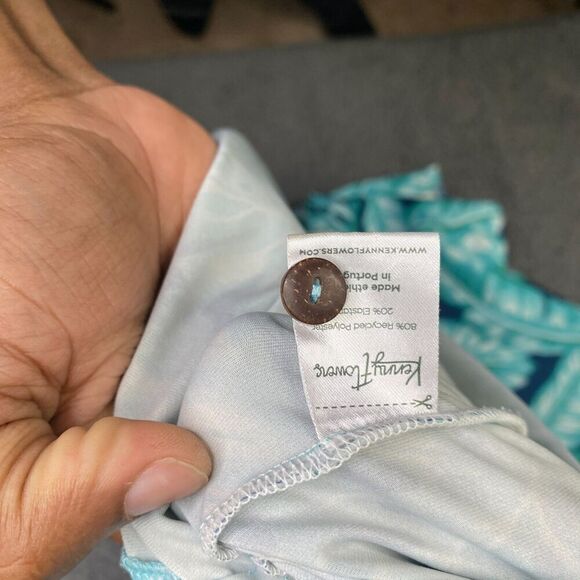 Kenny Flowers Tropical Floral Polo Short Sleeve Active Shirt Men’s Size XXL 2XL - Picture 10 of 11